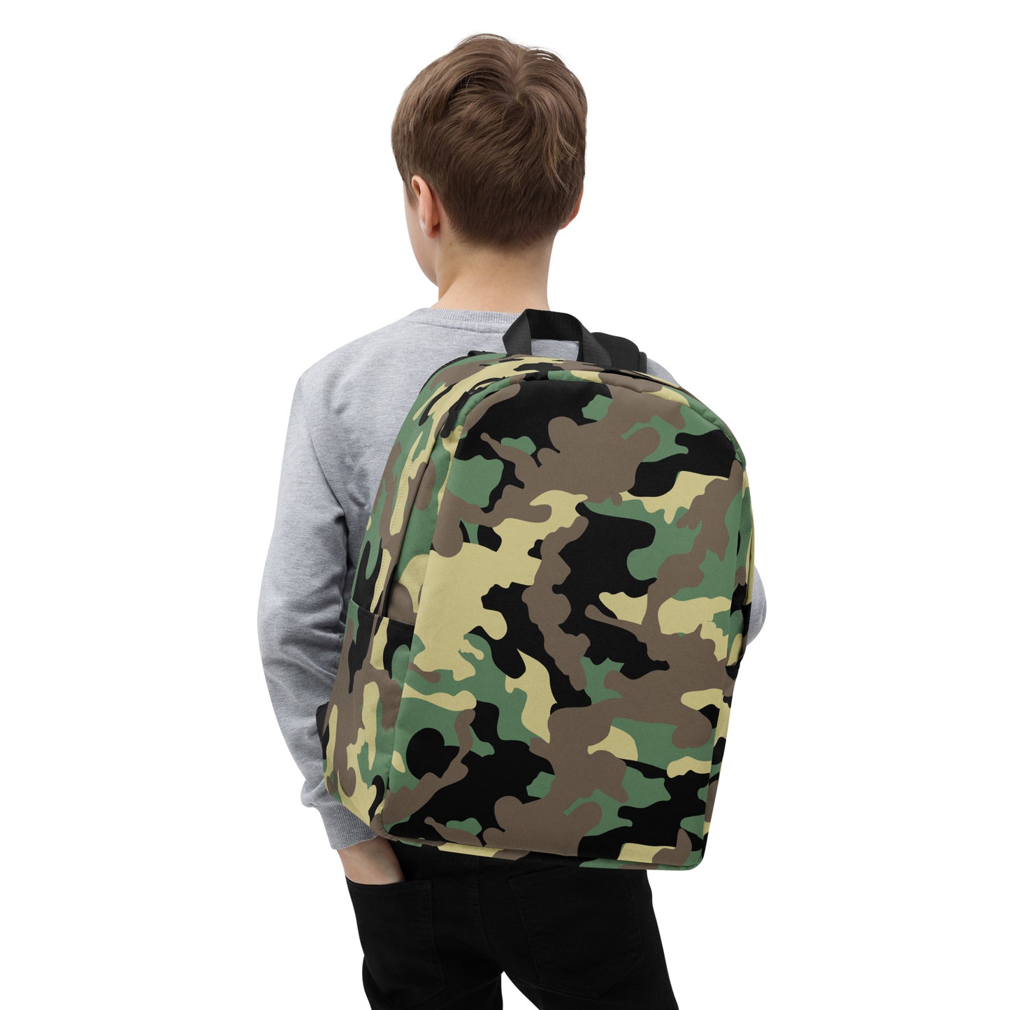 Minimalist Backpack- Camo Green