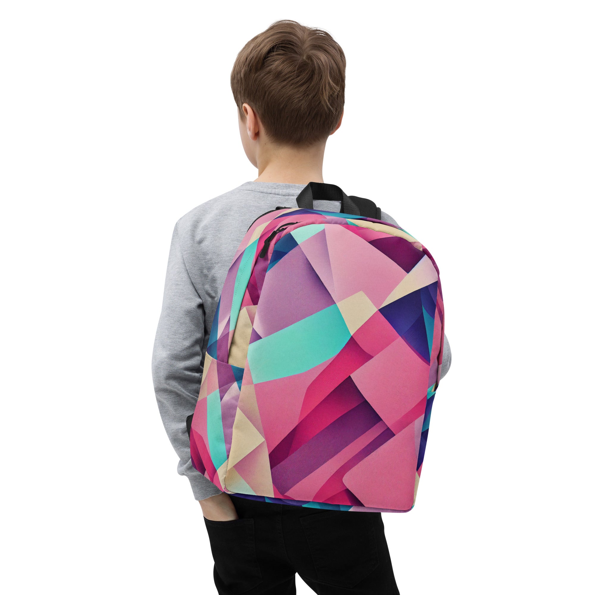 Minimalist Backpack- Abstract 01