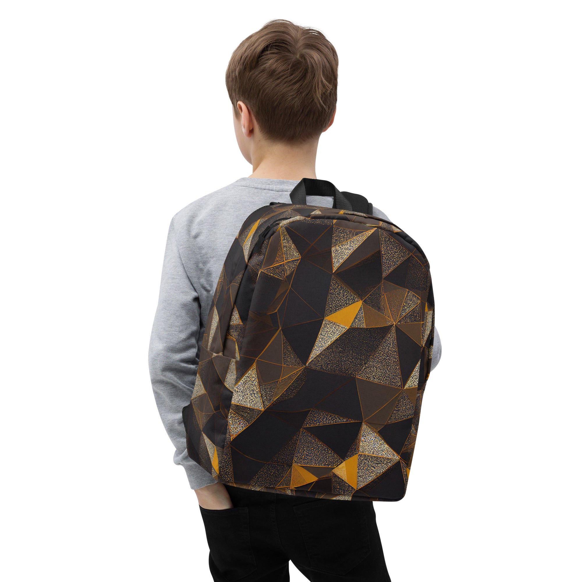 Minimalist Backpack- Abstract 02