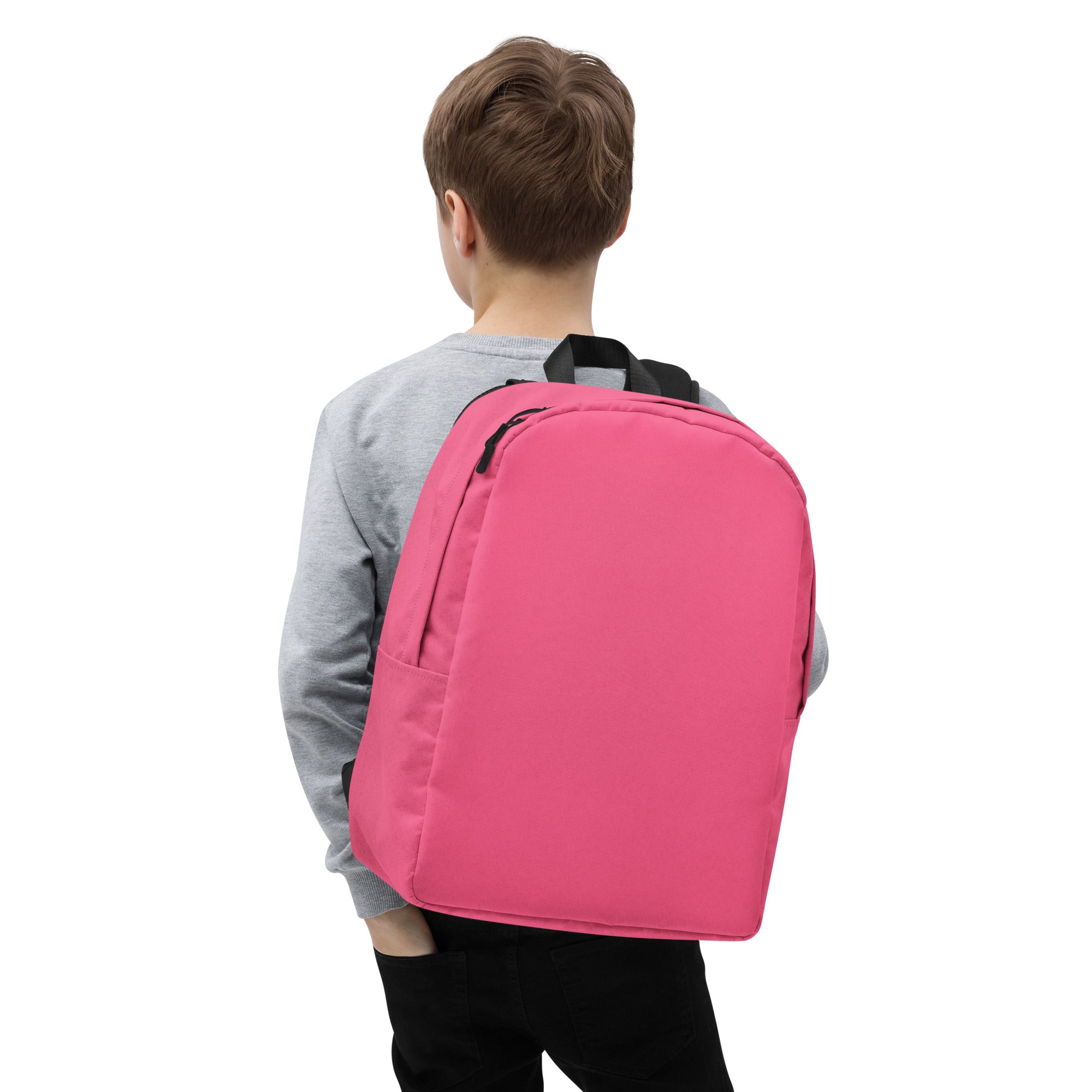 Minimalist Backpack- Pink