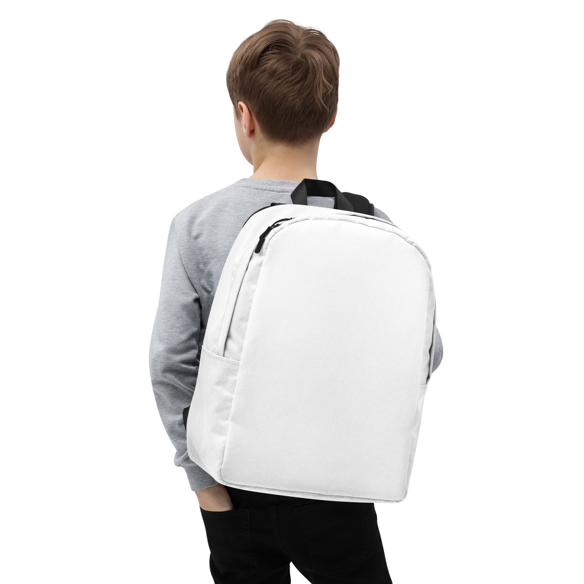 Minimalist Backpack- White