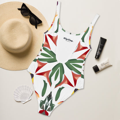 One-Piece Swimsuit- Majolica II