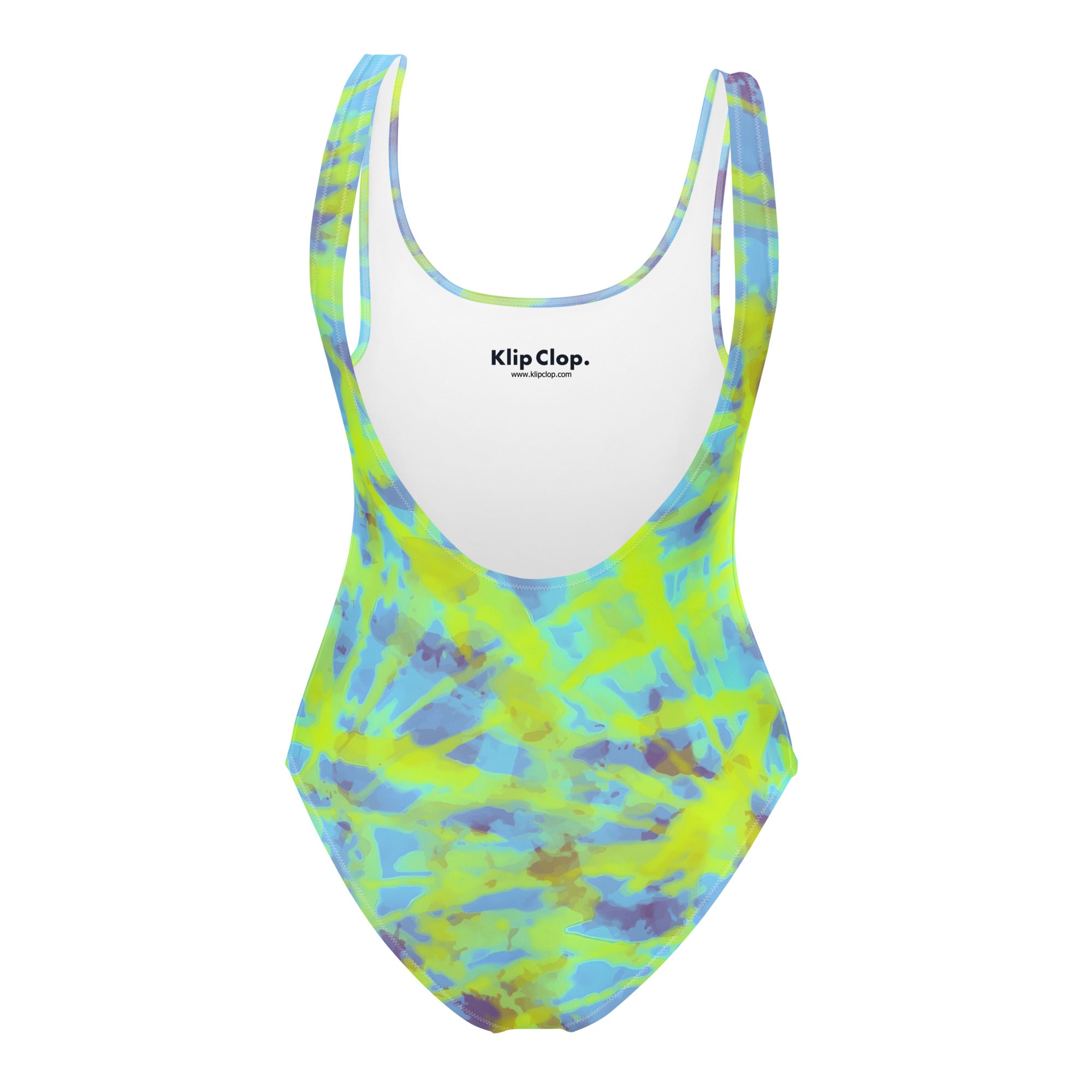 One-Piece Swimsuit- Hang Loose Tie Dye Pattern 01