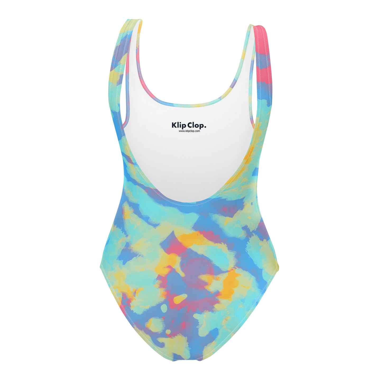 One-Piece Swimsuit- Hang Loose Tie Dye Pattern II