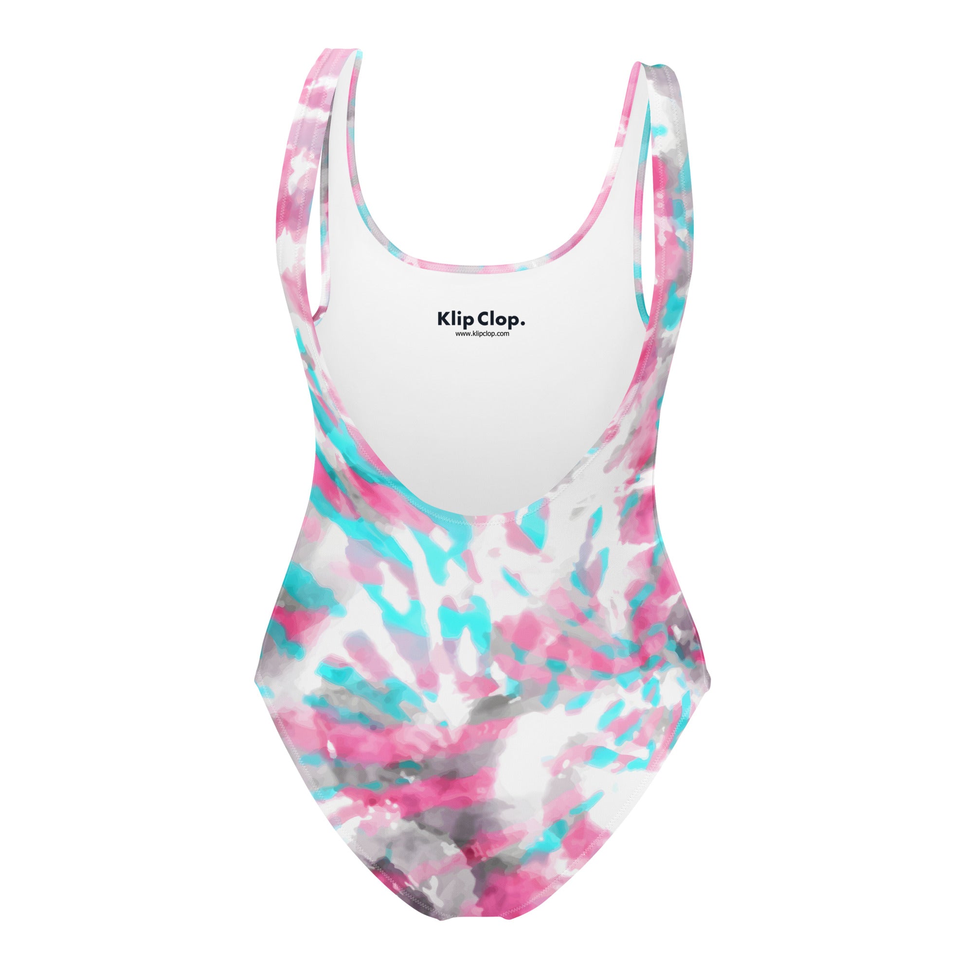 One-Piece Swimsuit- Hang Loose Tie Dye Pattern 04