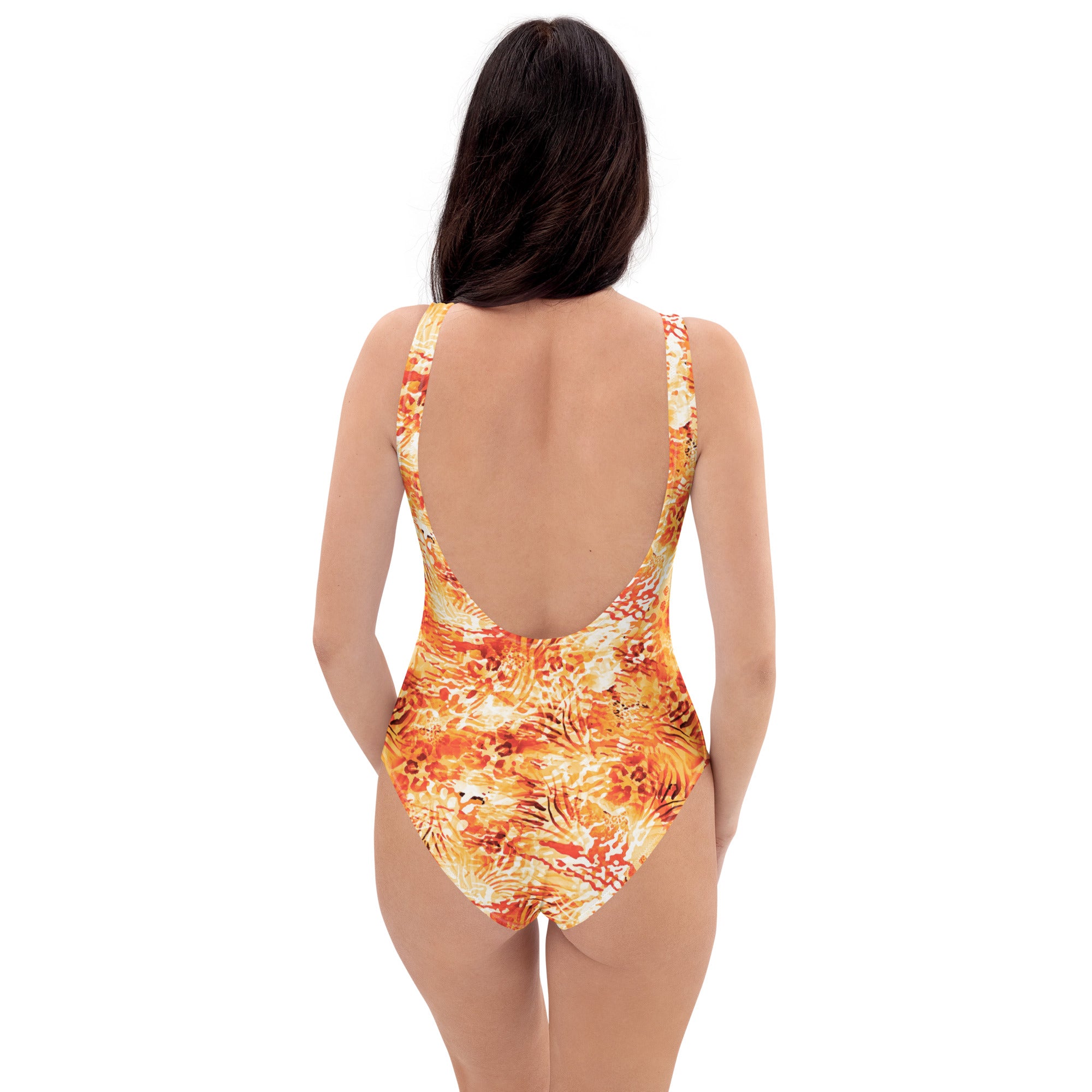 One-Piece Swimsuit- Wilderness Design 04