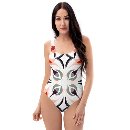 One-Piece Swimsuit- Majolica III