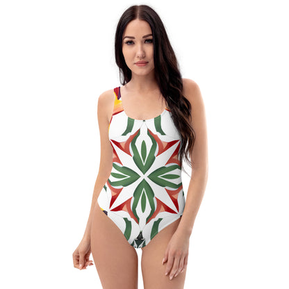 One-Piece Swimsuit- Majolica II