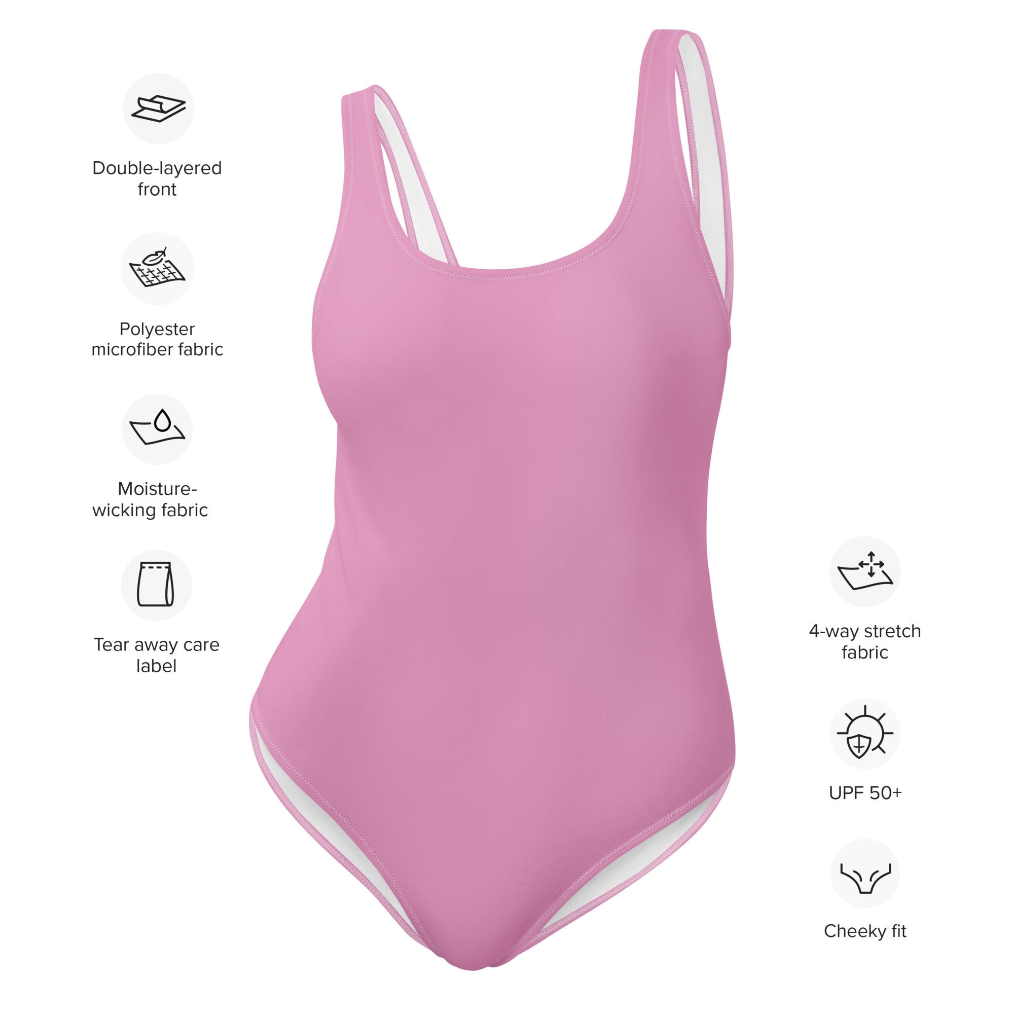 One-Piece Swimsuit- Pink