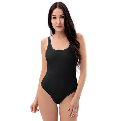 One-Piece Swimsuit- Black