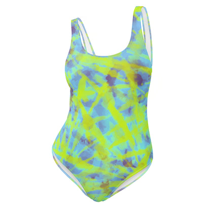 One-Piece Swimsuit- Hang Loose Tie Dye I