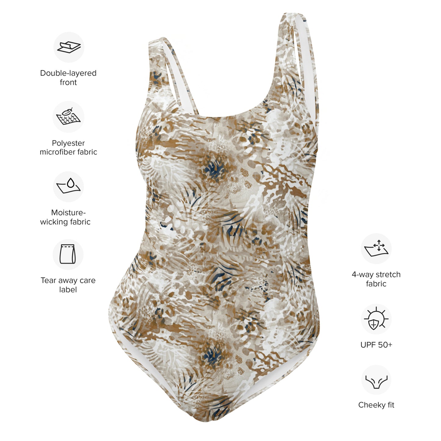 One-Piece Swimsuit- Wilderness Design I