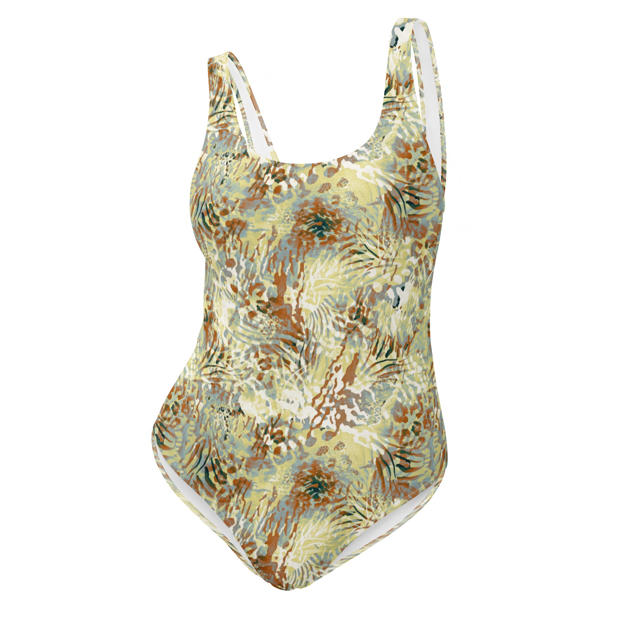 One-Piece Swimsuit- Wilderness Design 02