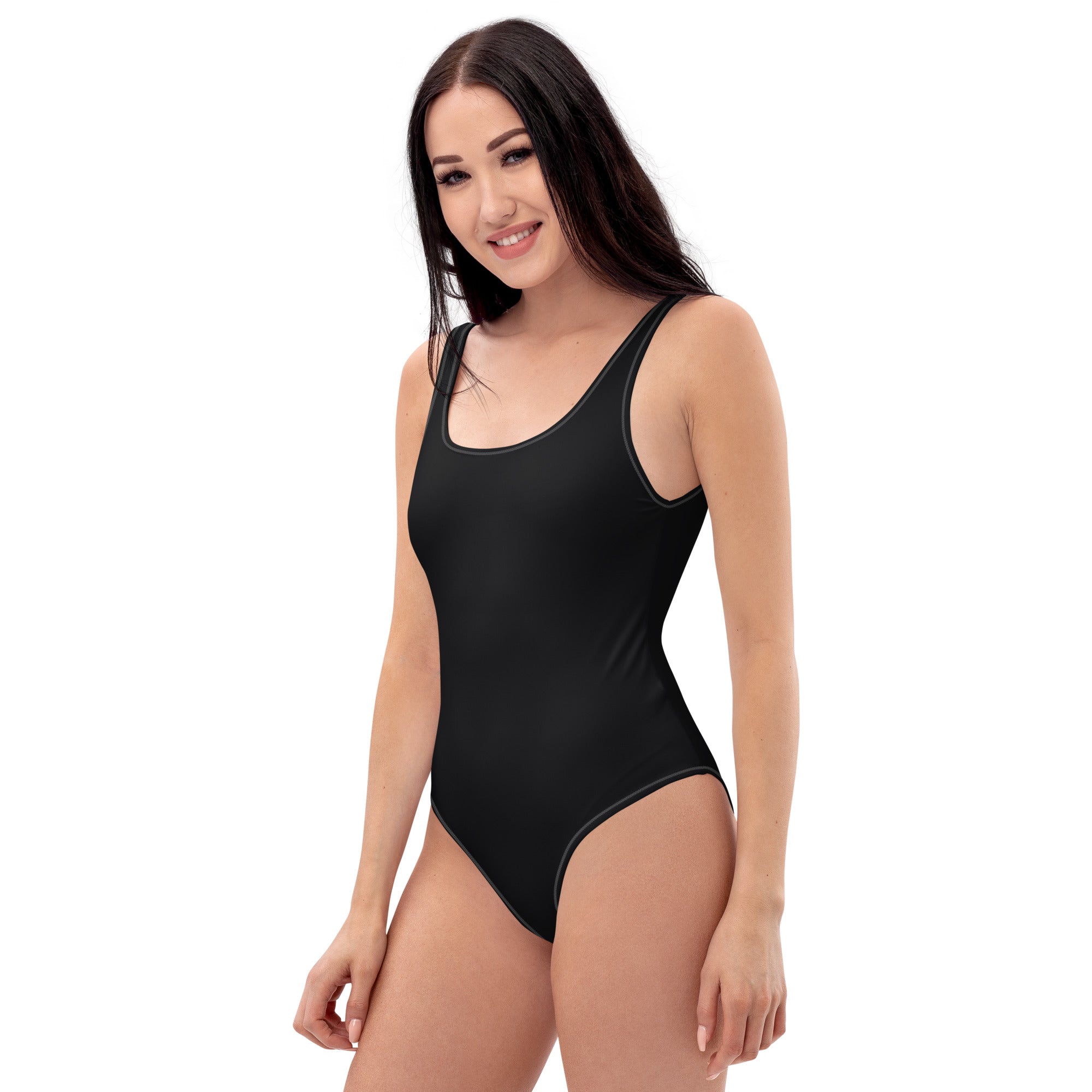 One-Piece Swimsuit- Black