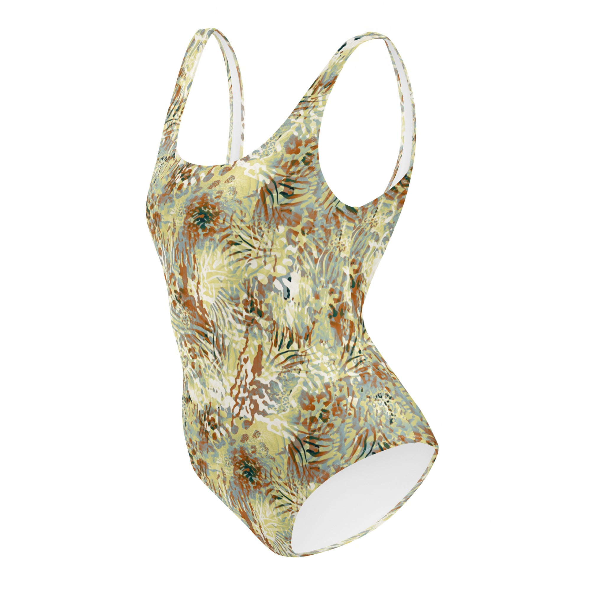 One-Piece Swimsuit- Wilderness Design 02