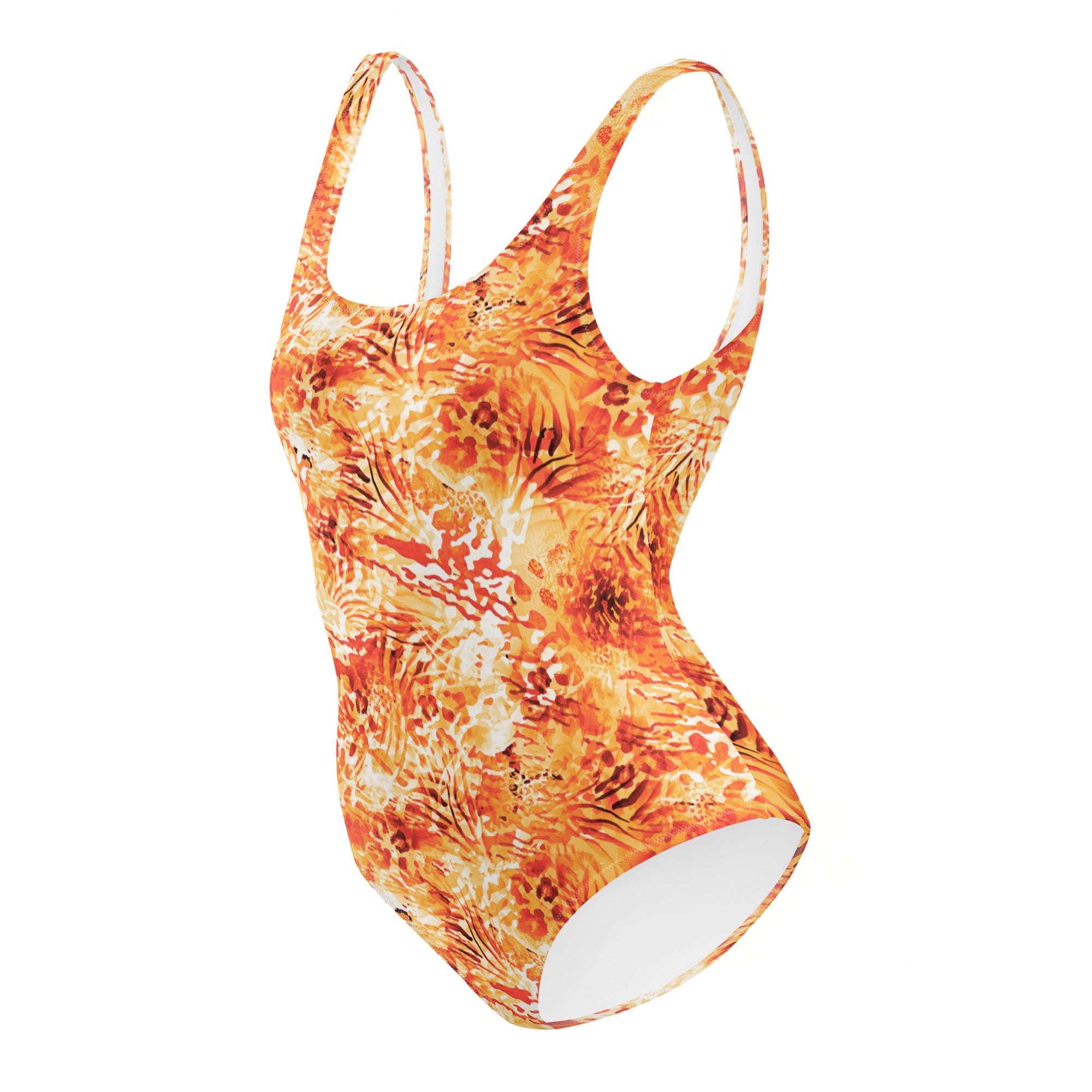 One-Piece Swimsuit- Wilderness Design 04