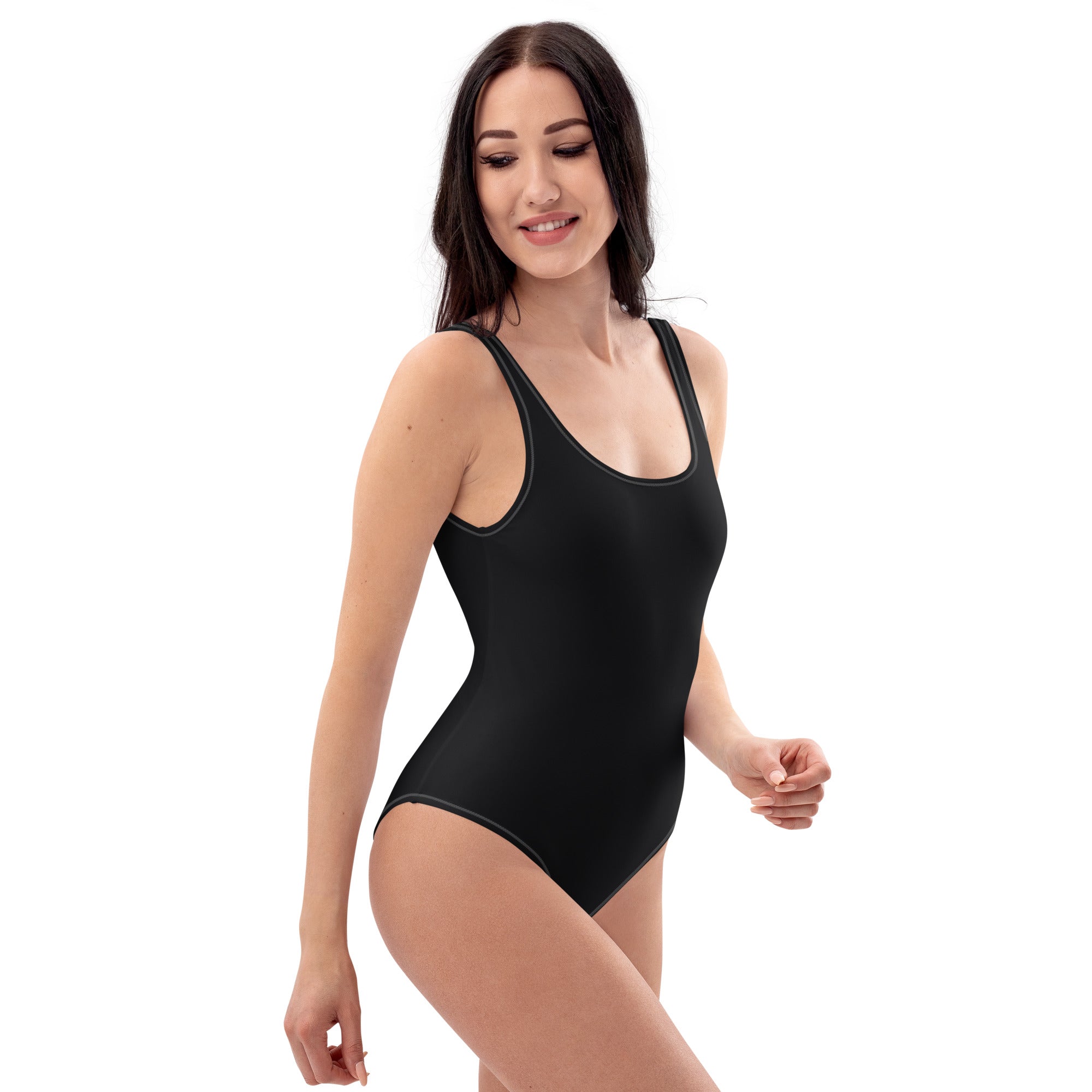 One-Piece Swimsuit- Black