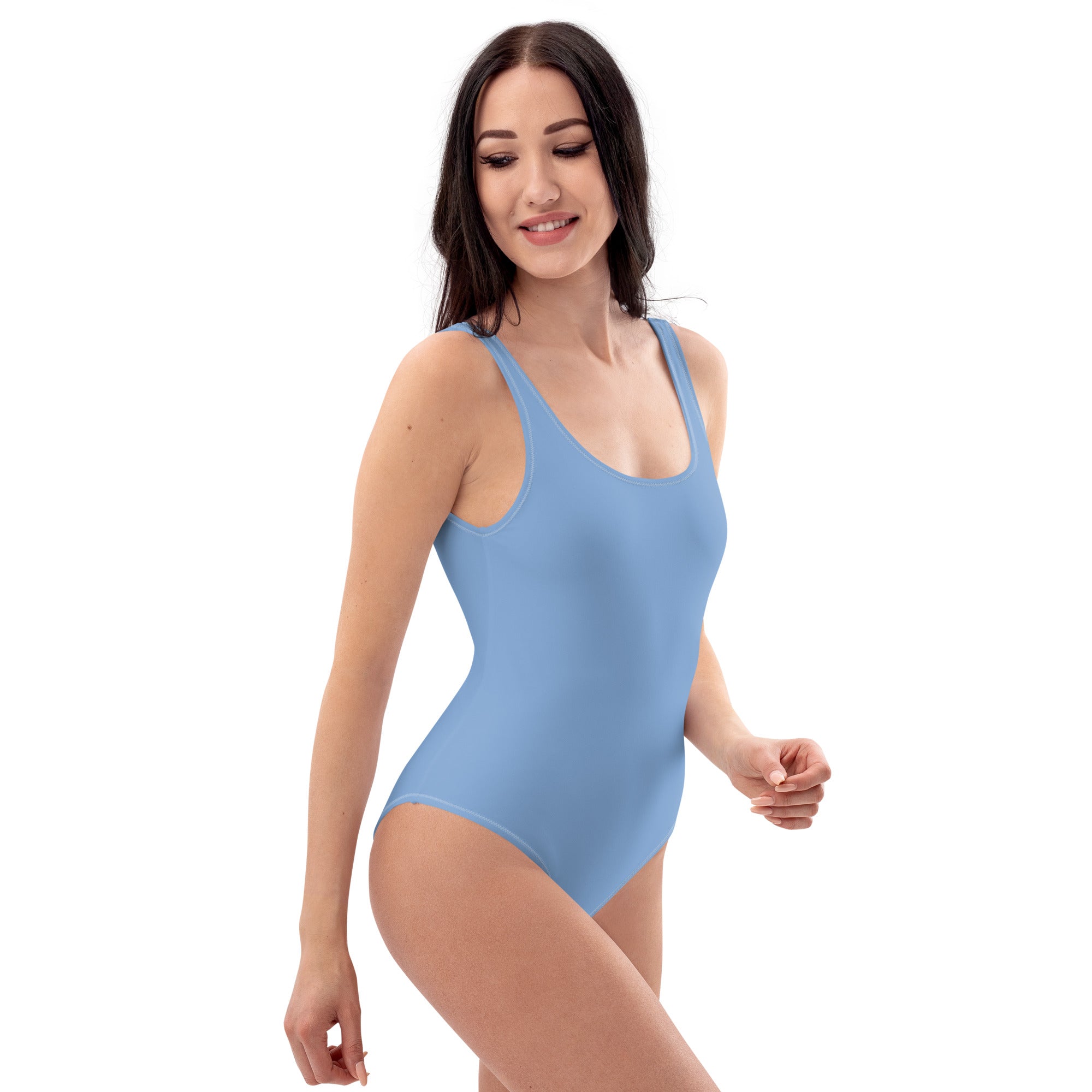 One-Piece Swimsuit- Blue