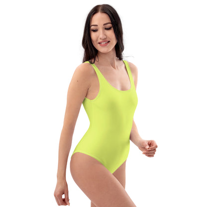 One-Piece Swimsuit- Yellow
