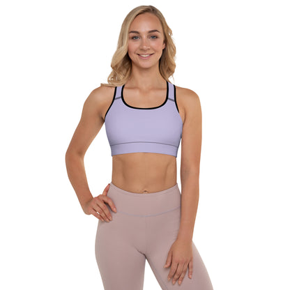 Padded Sports Bra- Lavender