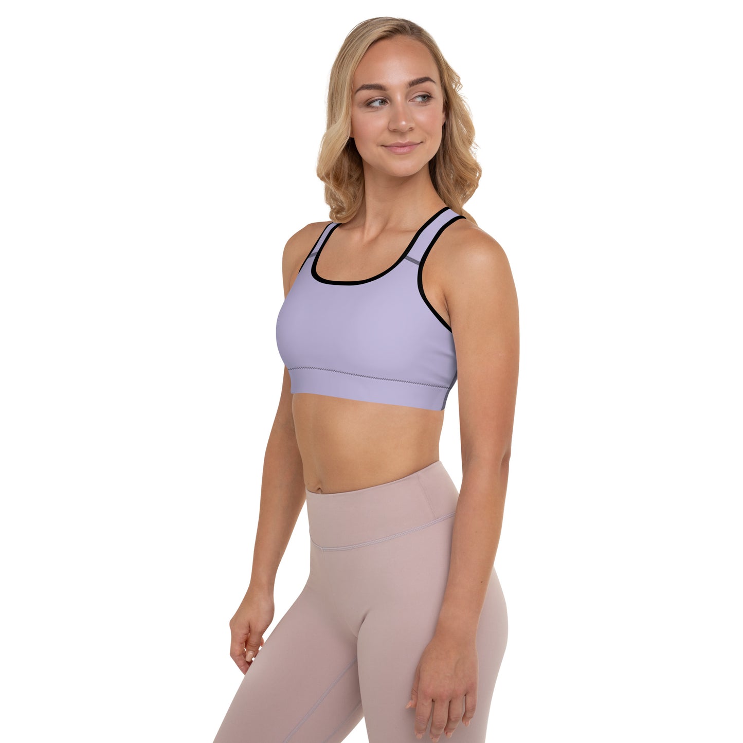 Padded Sports Bra- Lavender