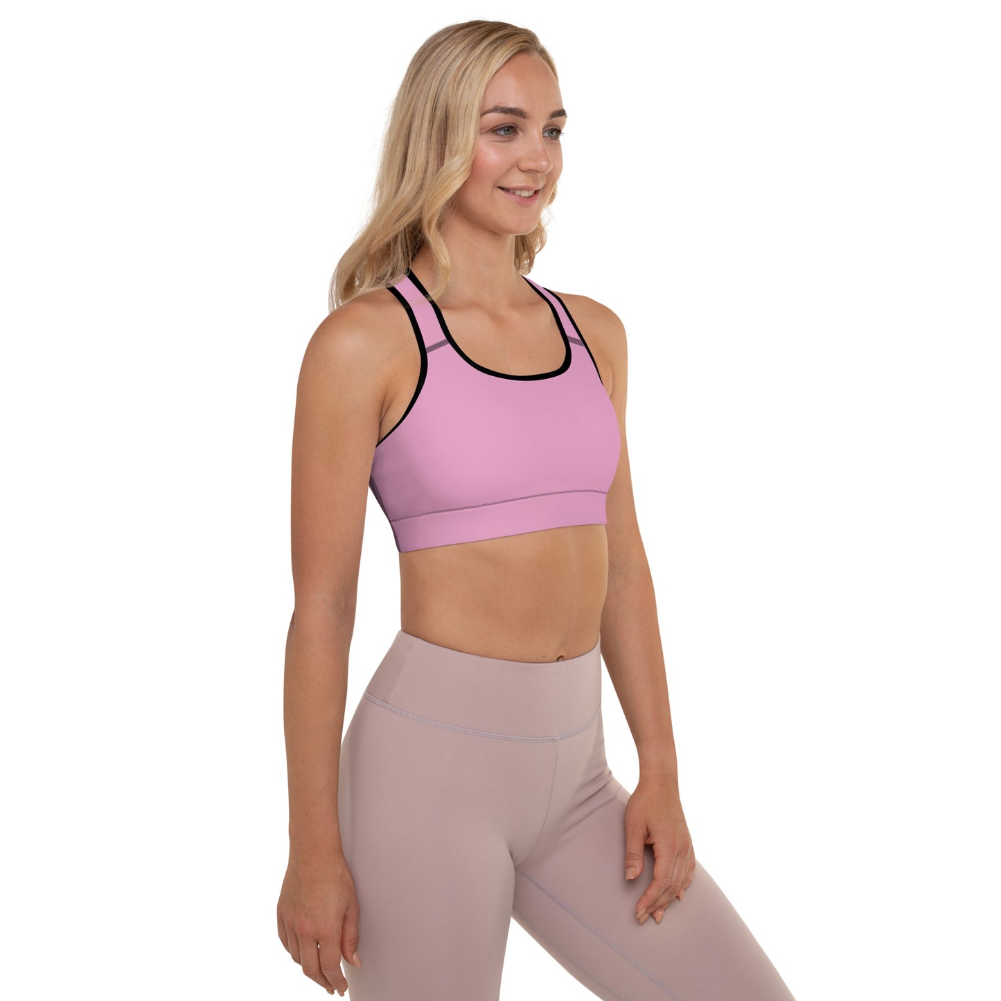 Padded Sports Bra- Pink