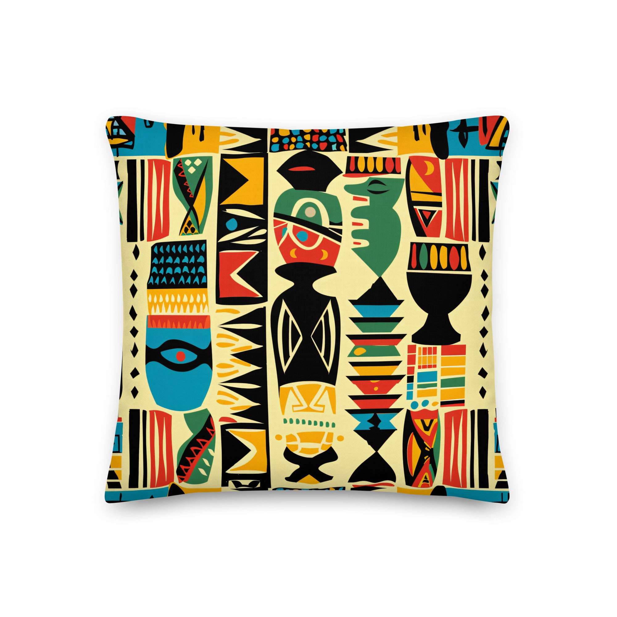 Premium Pillow-African tribal Arts VIII