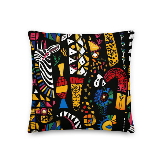 Premium Pillow-African tribal Arts V
