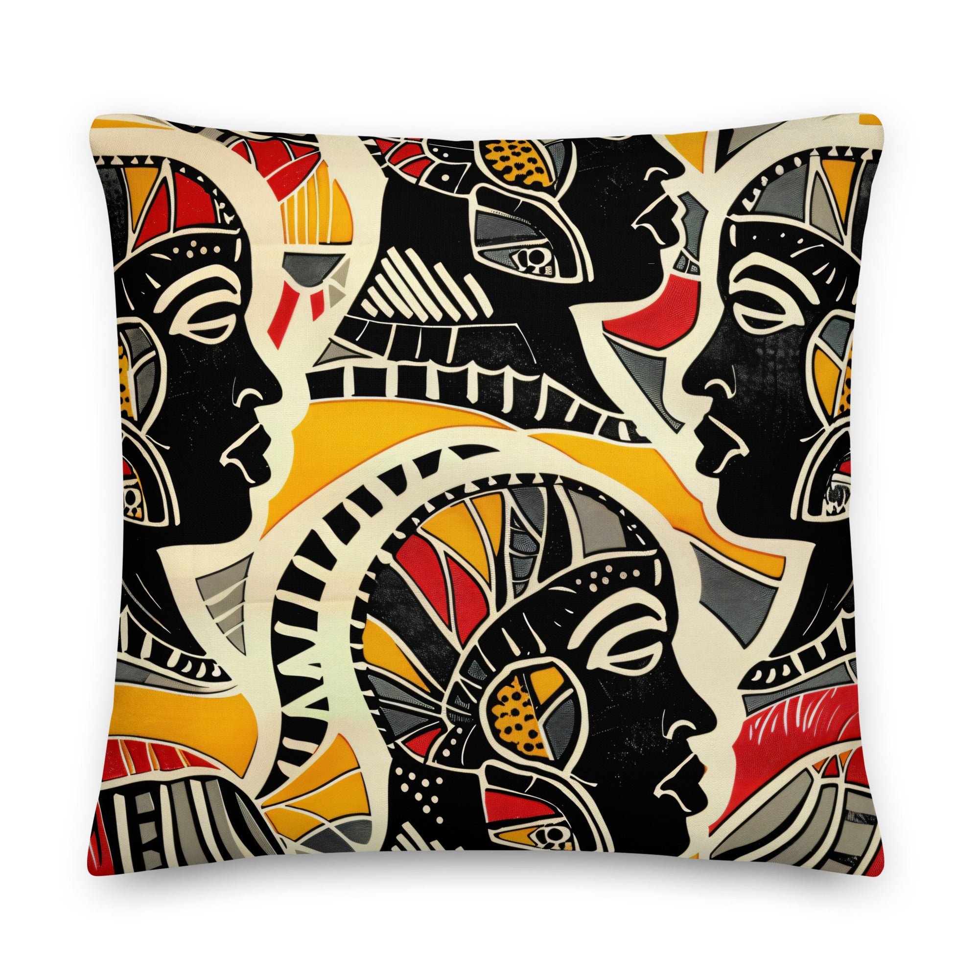 Premium Pillow-African tribal Arts VI