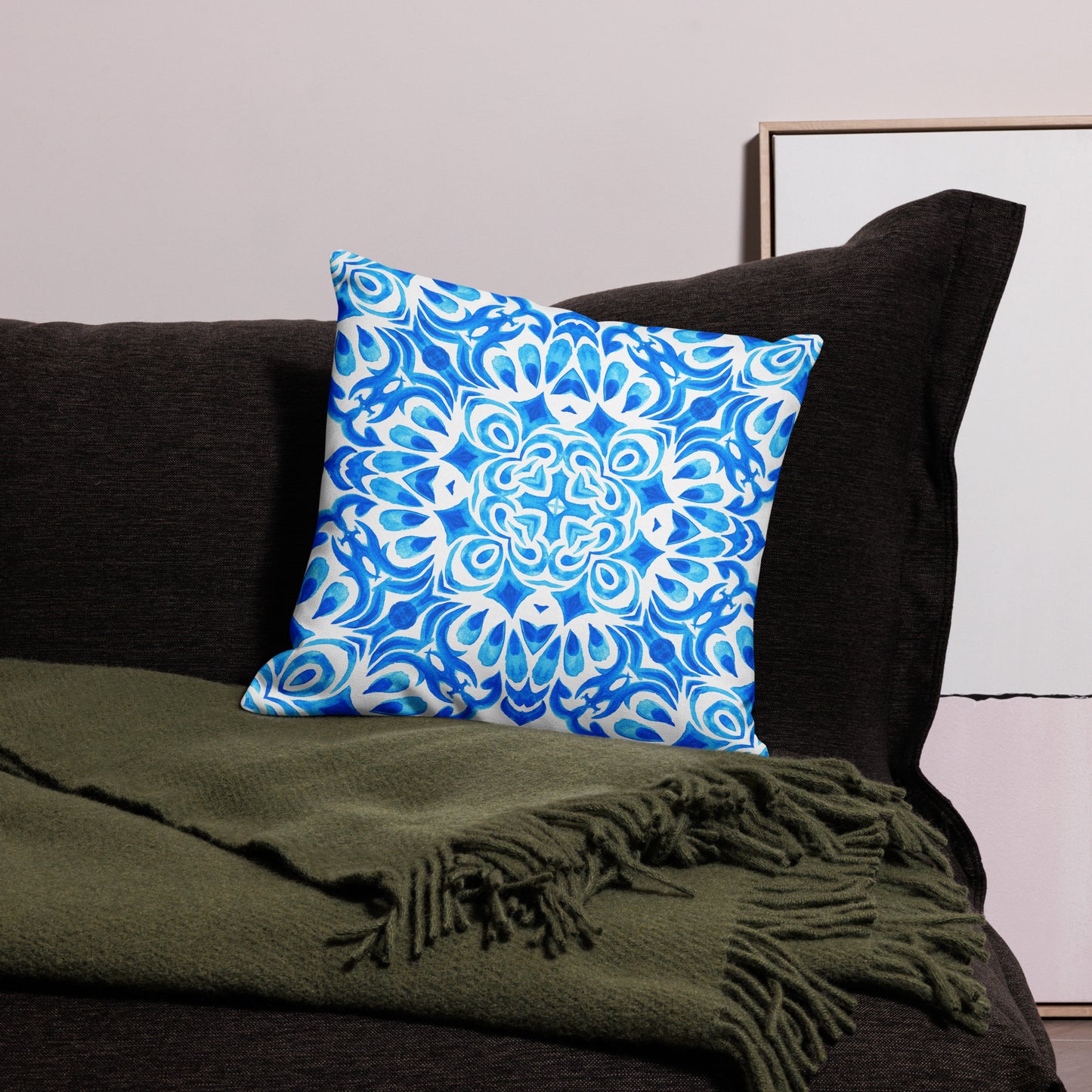 Premium Pillow Case- MAJOLICA V