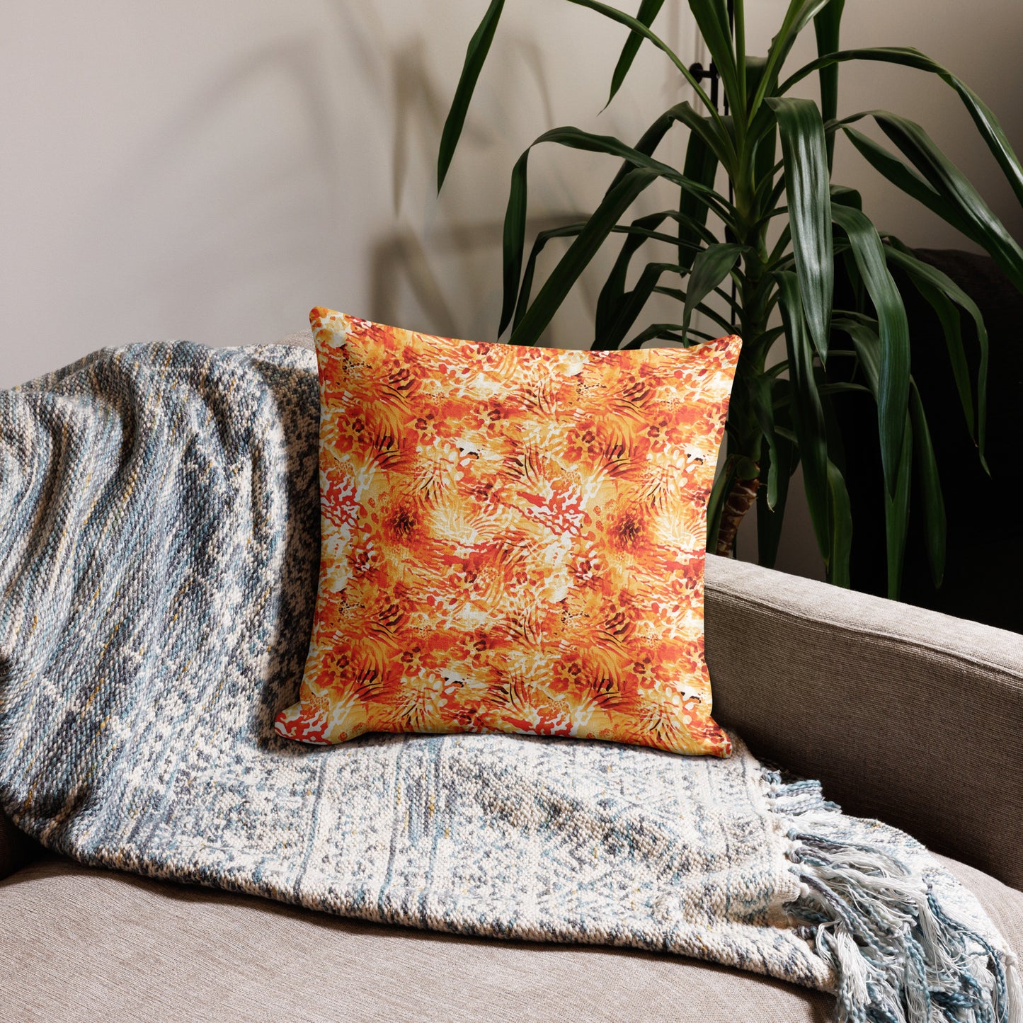 Premium Pillow Case- Wildernes Design I