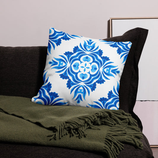 Premium Pillow Case- MAJOLICA IV