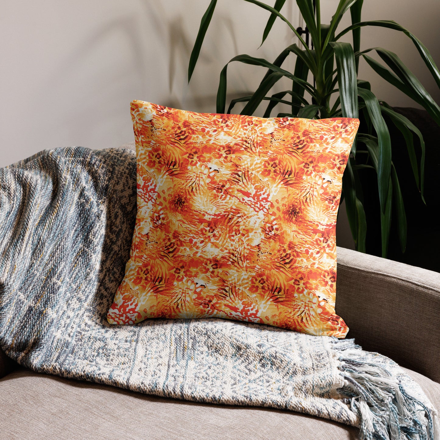 Premium Pillow Case- Wildernes Design I