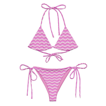 String bikini Zig Zag Stripes