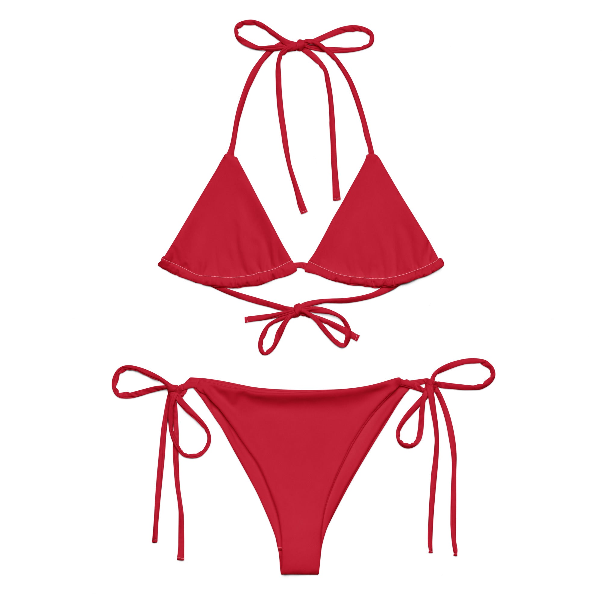 string bikini Red