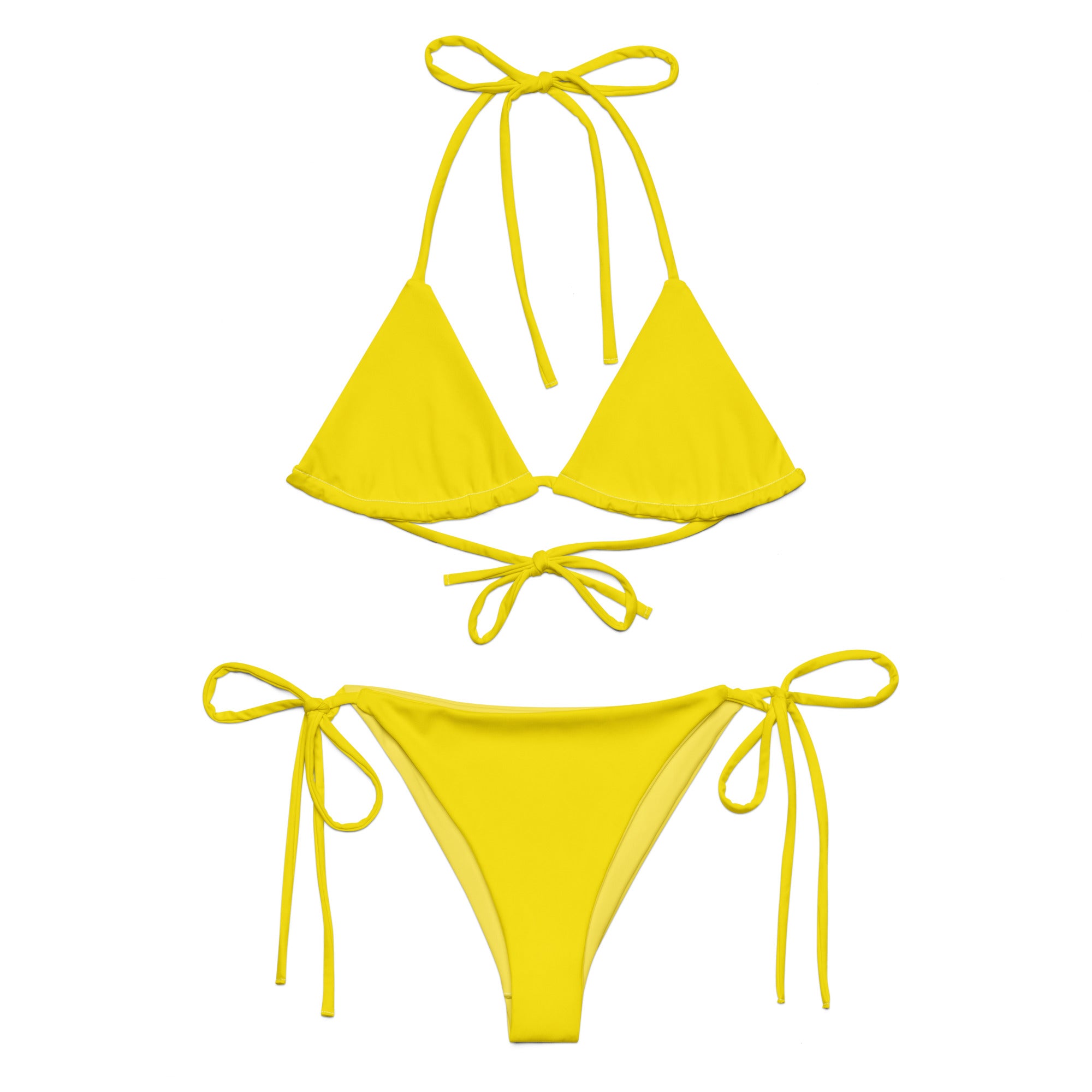 string bikini Yellow