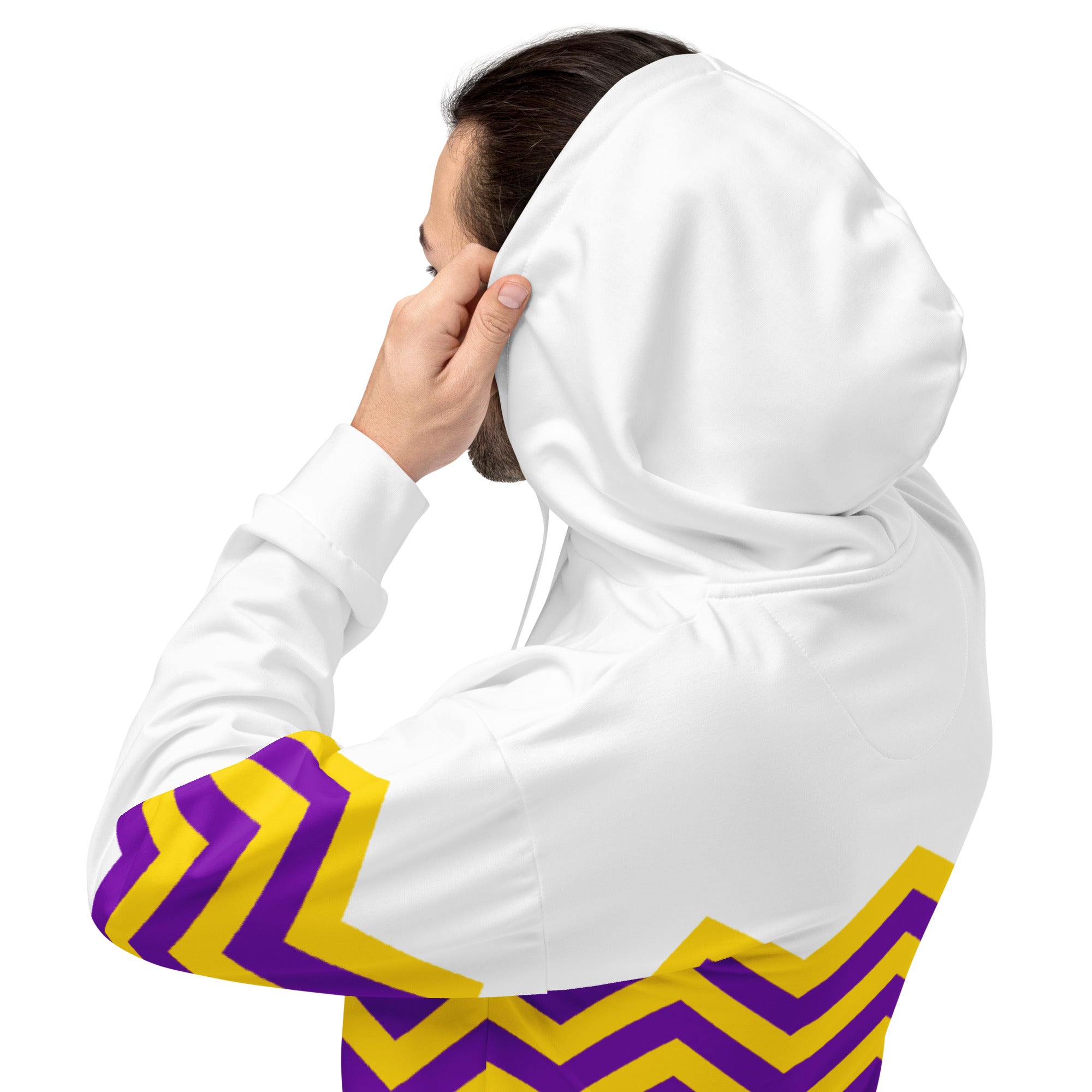 Unisex Hoodie-Intersex Zigzag Pattern