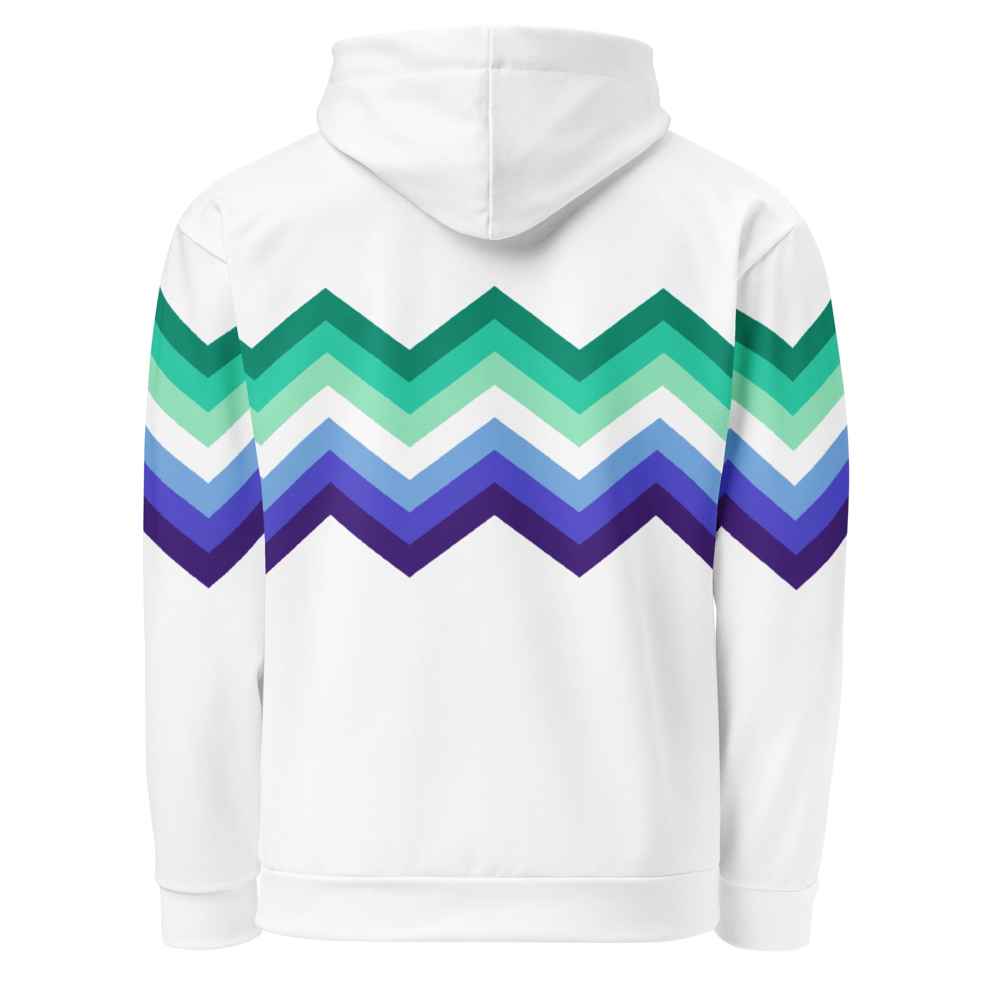 Unisex Hoodie-Gaymen Zigzag Pattern