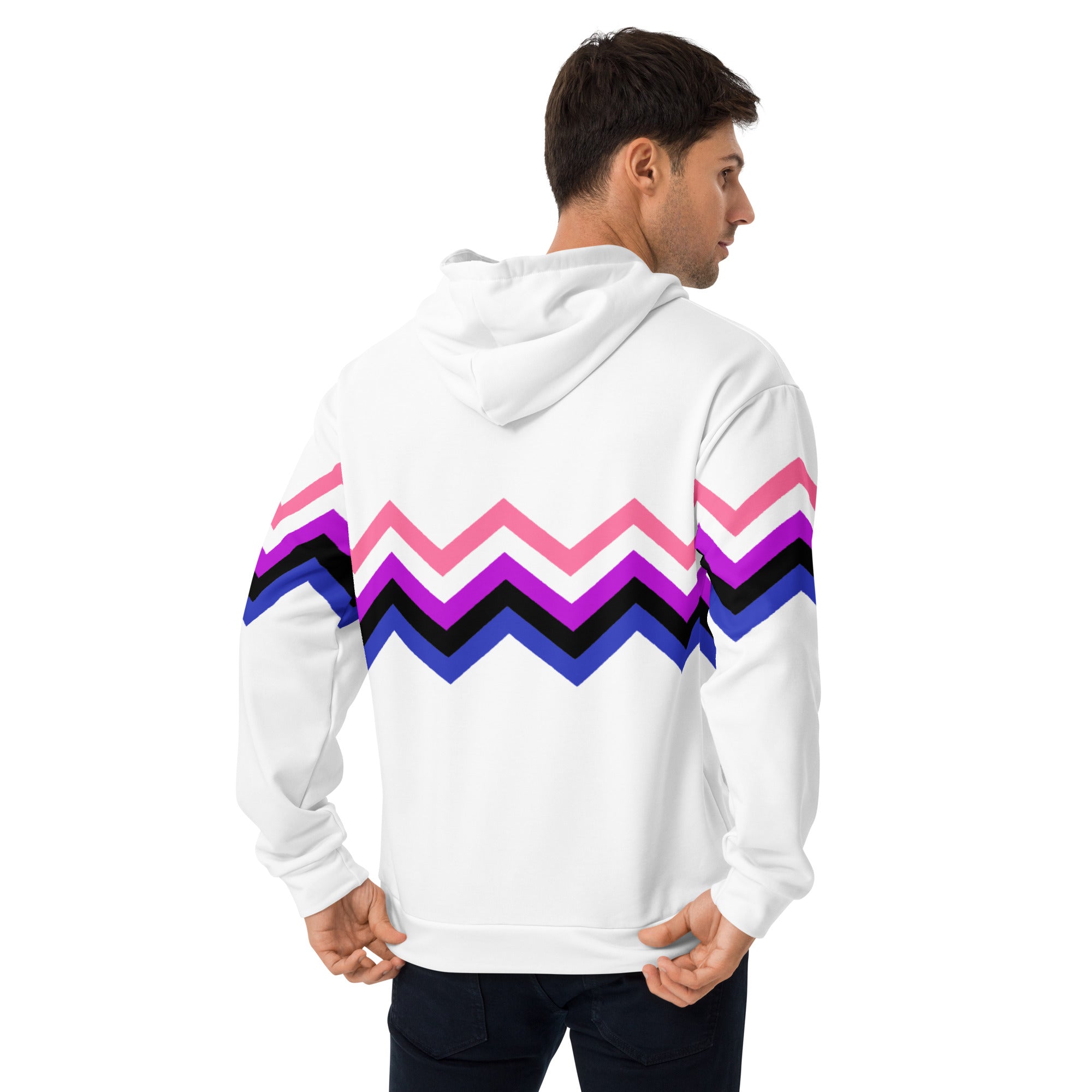 Unisex -Genderfluid Zigzag Pattern