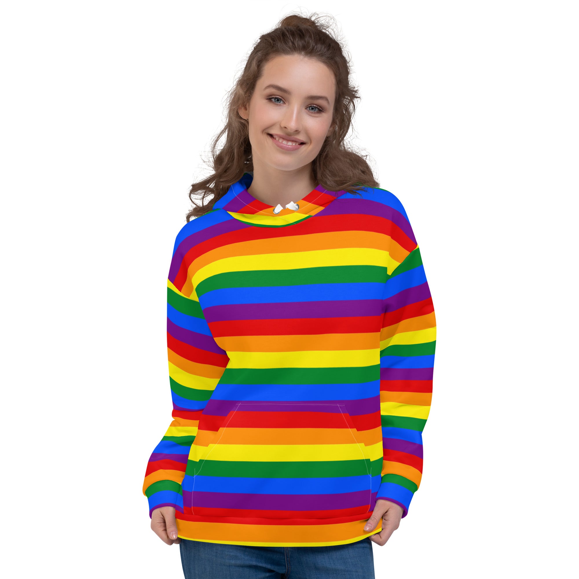 Unisex Hoodie- Rainbow