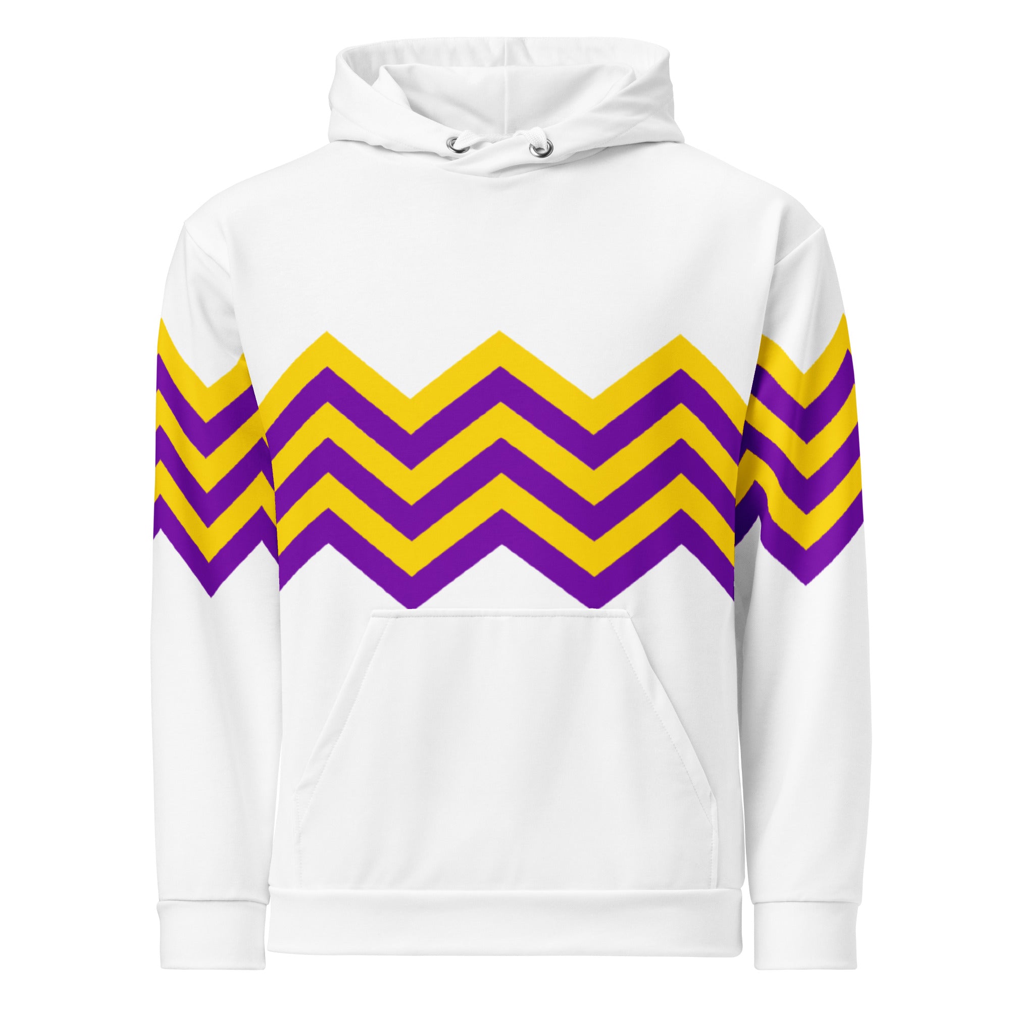 Unisex Hoodie-Intersex Zigzag Pattern