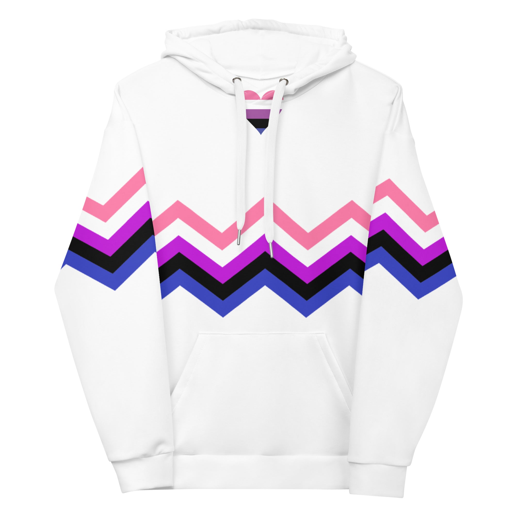 Unisex -Genderfluid Zigzag Pattern