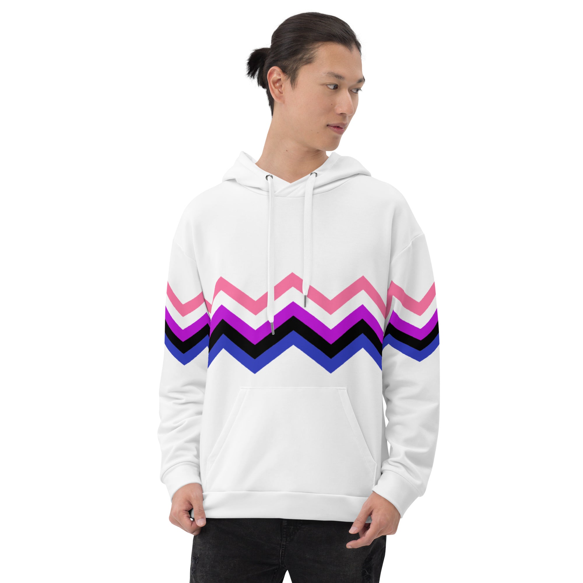 Unisex -Genderfluid Zigzag Pattern