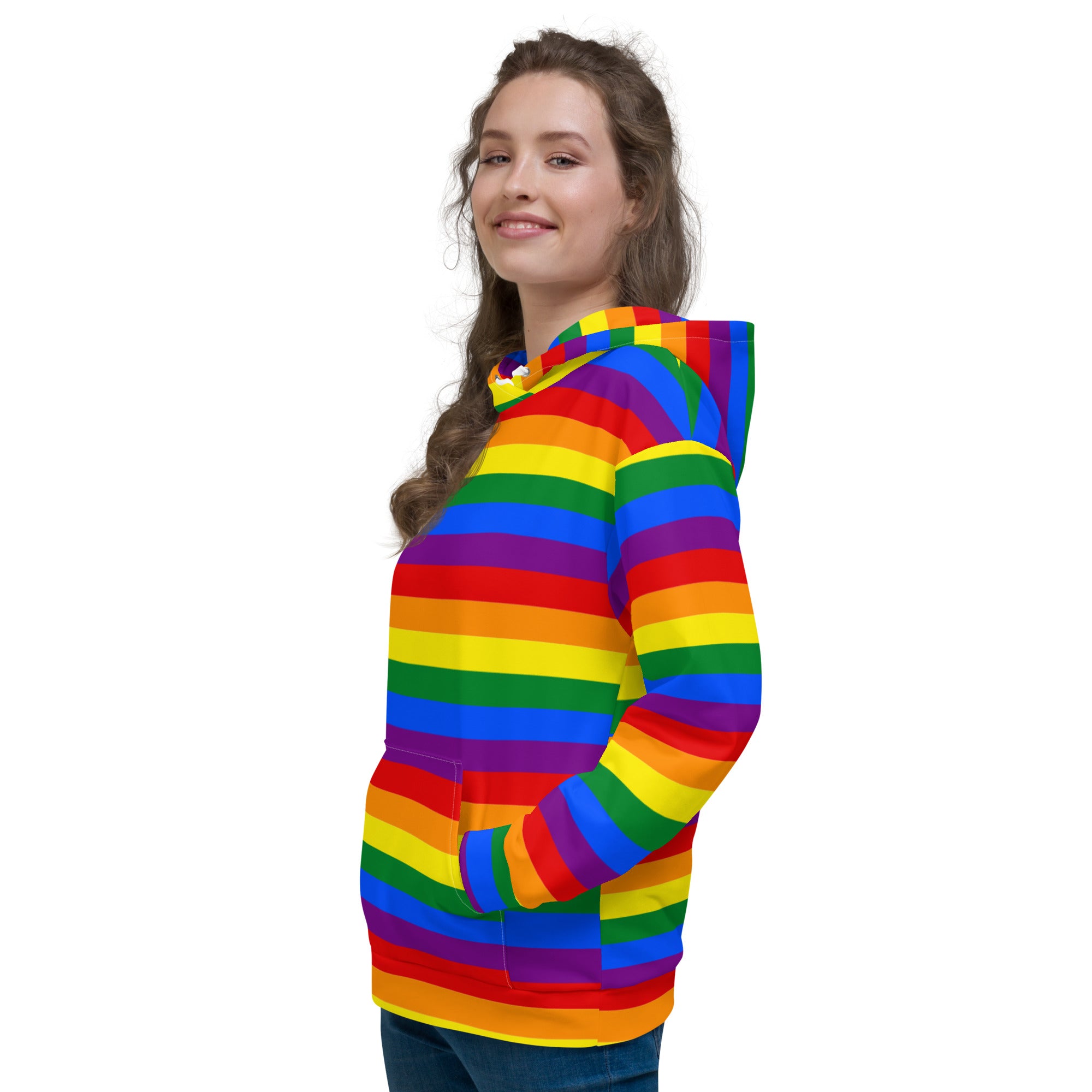 Unisex Hoodie- Rainbow