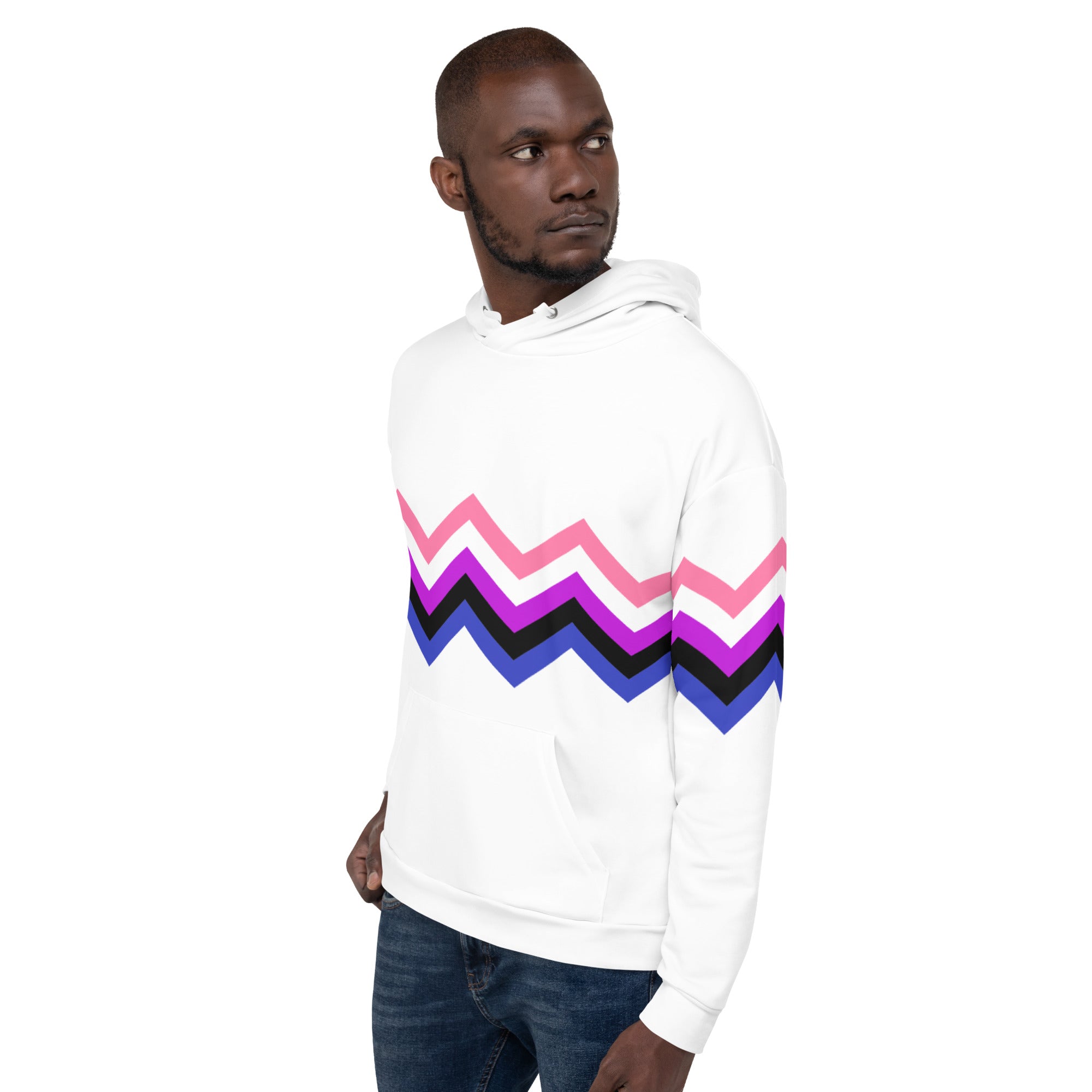 Unisex -Genderfluid Zigzag Pattern