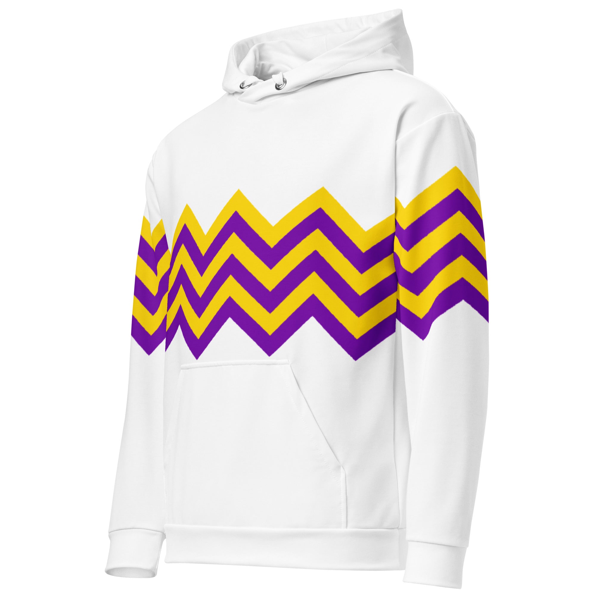 Unisex Hoodie-Intersex Zigzag Pattern