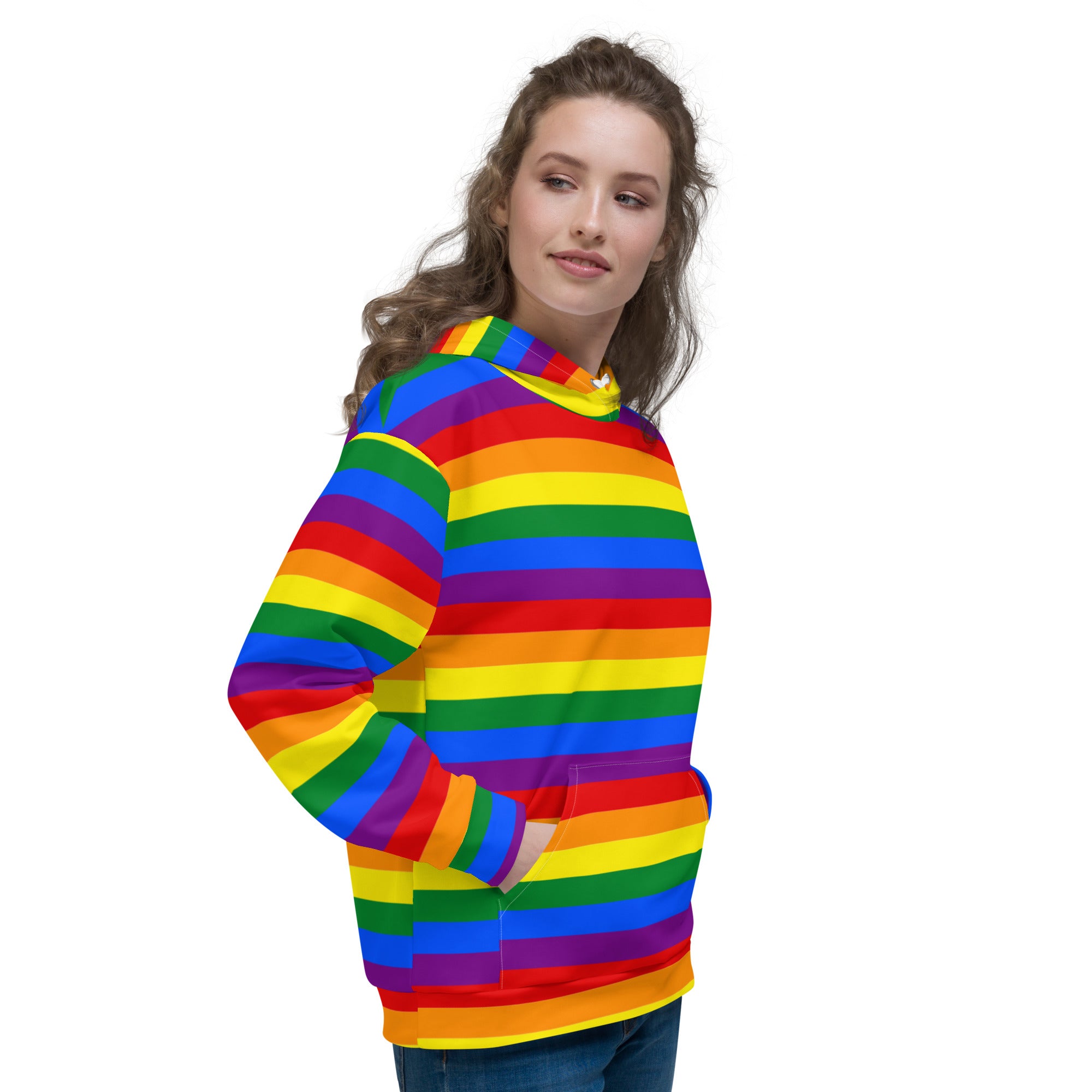 Unisex Hoodie- Rainbow