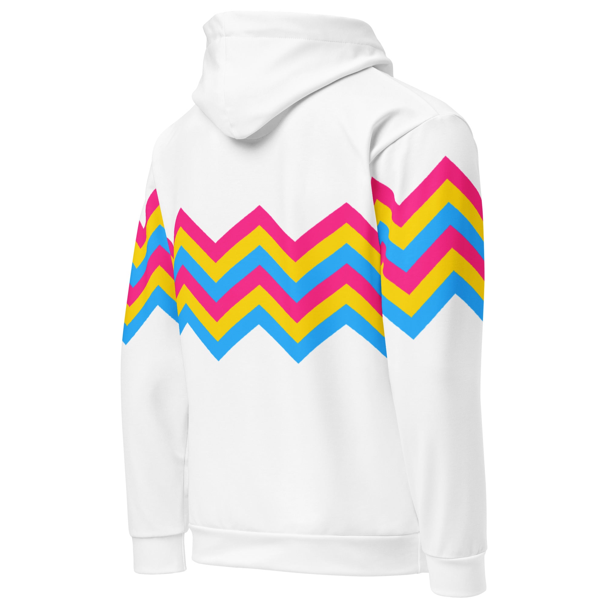 Unisex Hoodie-Pansexual Zigzag Pattern