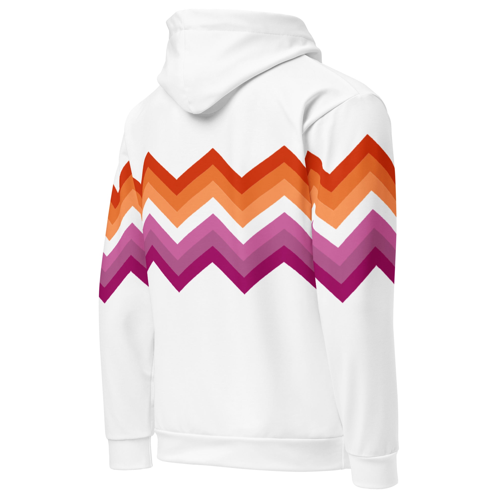 Unisex Hoodie-Lesbian Zigzag Pattern