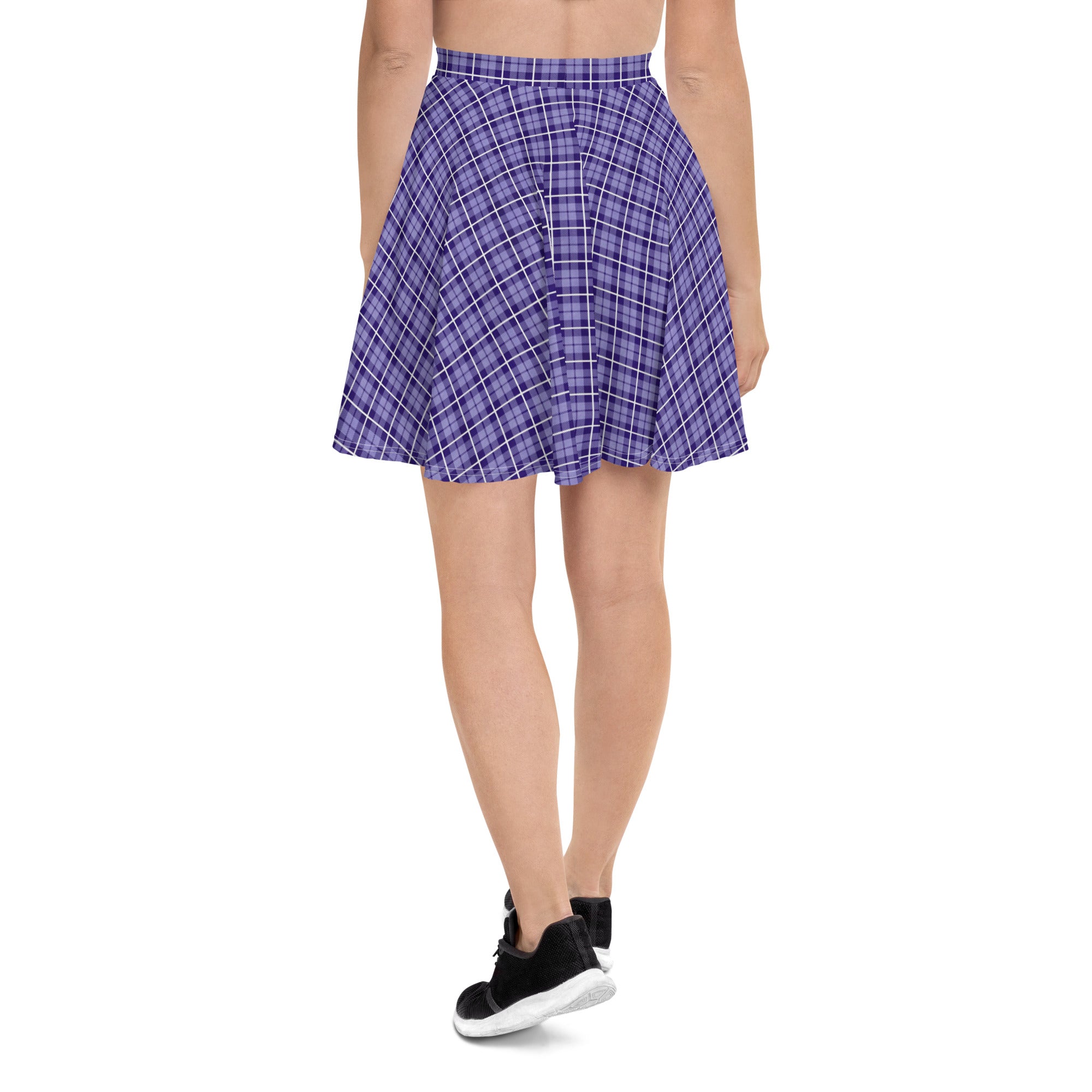 Skater Skirt- Tartan Purple